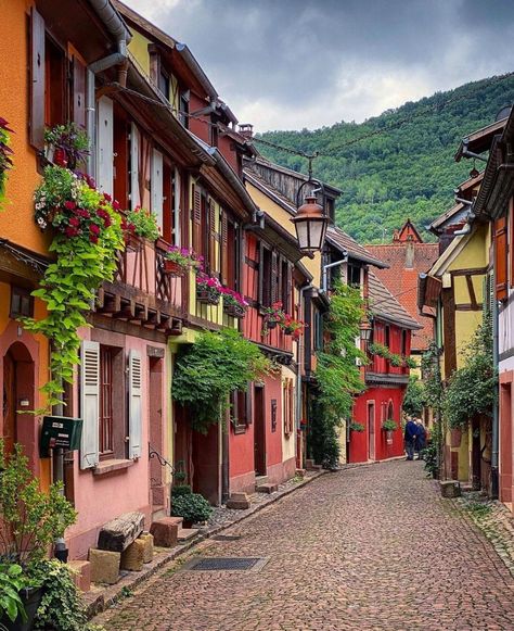 (1) Twitter 上的 Travel Bucket List："❤️ Kaysersberg-Vignoble | France 🇫🇷 https://t.co/Dx0aTAIlU1" / Twitter Village Reference, France Village, Buildings Reference, Architecture Research, Disneyland Parks, Old Cities, Travel In France, Invisible Cities, Noble Lady