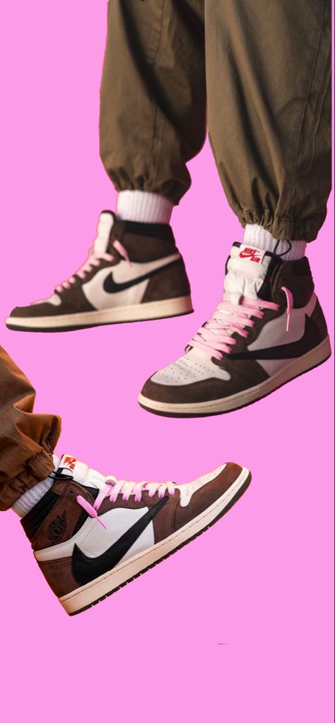 #wallpaper #travisscott #jordan1 Jordan 1 Wallpaper, Travis Jordan, Travis Scott Shoes, Travis Scott Jordan 1, Sneaker Closet, Sneaker Heads, Sneakers Wallpaper, Sneaker Posters, Shoes Wallpaper