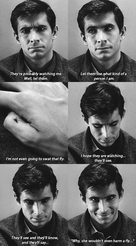 norman Norman Bates Aesthetic, Iconic Horror Movie Scenes, Norman Bates 1960, Scary Things To Draw, Serial Friends, Horror Movie Scenes, Norman Bates, Actors Funny, Most Paused Movie Scenes