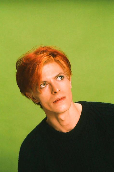 David Bowie, Red Hair, Green, Red, Hair, Blue, Black