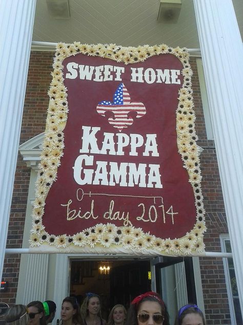 Bid Day Sweet Home Kappa Gamma Bid Day, Kappa Kappa Gamma, Bid Day, Sweet Home