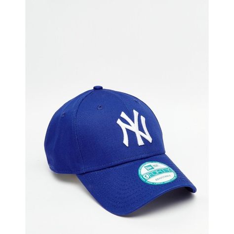 New Era 9Forty NY Navy Cap (1,065 MKD) ❤ liked on Polyvore featuring accessories, hats, blue, navy blue hat, new era cap, navy blue cap, blue hat and cotton hat Navy Blue Hat, Navy Cap, Crown Cap, Blue Crown, New Era 9forty, Cotton Hat, New Era Cap, Blue Hat, New Era