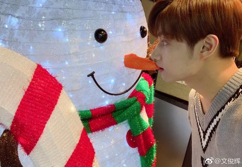 Junhui Christmas, Seventeen Christmas, Jun Weibo, Jun Seventeen, Seventeen Junhui, Cha Eun Woo Astro, Seventeen Jun, Seventeen, Elf