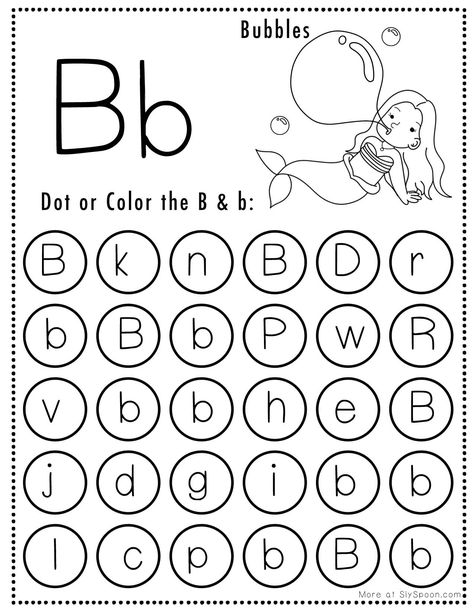 Make learning fun with this enchanting Mermaid-themed Letter B Dot Worksheet! This free printable activity features whimsical illustrations of cute mermaids and challenges children to recognize the B dots. Ideal for preschoolers and kindergarteners, this educational resource promotes letter recognition and fine motor skills development. Don't miss out on this engaging and free mermaid worksheet! #MermaidThemed #FreePrintable #LetterB #DotWorksheet #EducationalActivities Bat Coloring Page, Halloween Theme Preschool, Letter B Activities, Letter B Worksheets, Alphabet Letter Worksheets, Bat Coloring Pages, Dot Marker Activities, Dot Worksheets, Free Printable Activities