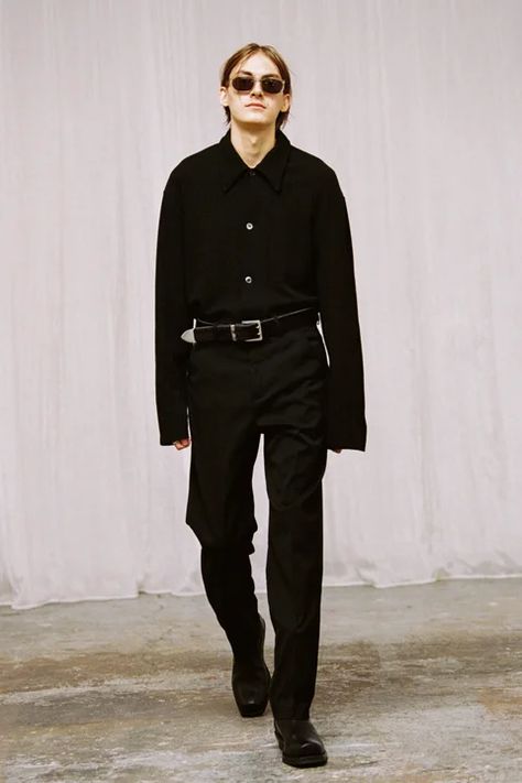 Our Legacy Spring 2021 Ready-to-Wear Collection | Vogue Highsnobiety Fashion, Mens Fashion Streetwear, Menswear Fashion Show, Summer Inspo, Menswear Fashion, Runway Looks, Our Legacy, Menswear Collection, Vogue Paris