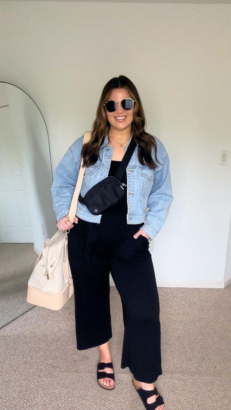 Black Jumpsuit Outfit Casual Sneakers, Jumpsuit Outfit Casual Sneakers, Jumpsuit And Sneakers Outfit, Black Jumpsuit Outfit Casual, Black Jumpsuit Outfit, Jumpsuit Outfit Casual, Jumpsuit Outfit, Sneakers Outfit, Mom Outfits