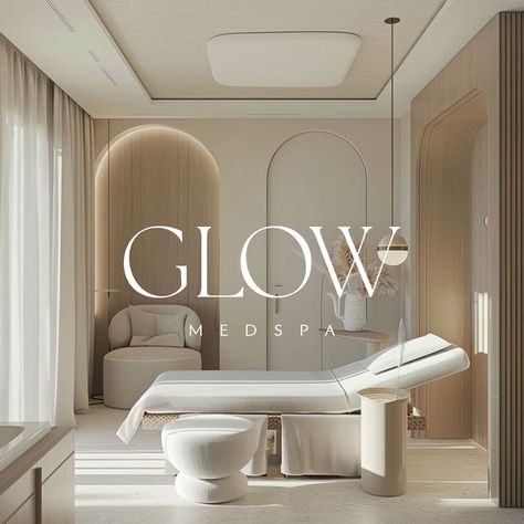 Say hello to this stunning logo I recently completed for Glow MedSpa 😍 In a world full of clutter, we embrace the art of simplicity. A visual representation of pure minimalism and refined aesthetics. Ready to breathe new life into YOUR brand? Elevate your presence with a touch of luxury ✨ – Contact us through the link in our bio. #luxurybranding #logo #branding #simplicity #brandidentity #moderndesign Luxury Spa Branding, Luxury Skincare Branding, Ceo Glow, Led Light Skincare Sign, Glow Logo, Salon Layout, Beauty Salon Interior, Beauty Center, Branding Mood Board