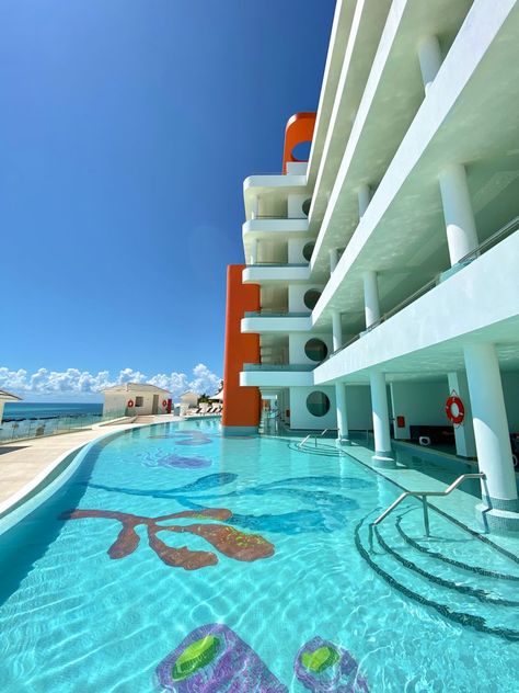 Gallery | Nickelodeon Hotels & Resorts Riviera Maya Nickelodeon Hotel, Mexico Resorts, Family Resorts, Photo Location, Spongebob Squarepants, Riviera Maya, Luxury Resort, Mutant Ninja, Teenage Mutant