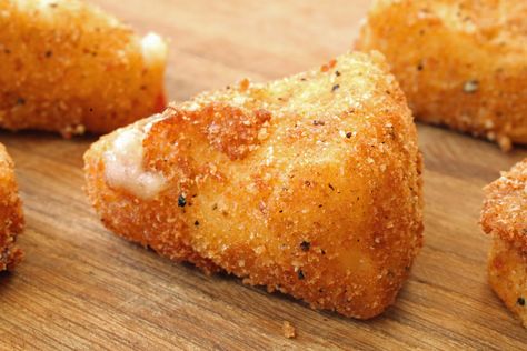 How To Make Fried Cheese - The Culinary Exchange Fried Camembert, Cheese Images, Cheese Image, Dubliner Cheese, Cheesy Dinner, Brie Cheese Recipes, Cheese Triangles, Cheese Squares, Fried Cheese