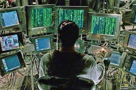 The Worst Part of Living in a Dystopia Is the Bad TV Screens Enter The Matrix, Choosing A Major, Carl Sagan, History Channel, Free Speech, Financial Services, Virtual Reality, Matrix, Cryptocurrency