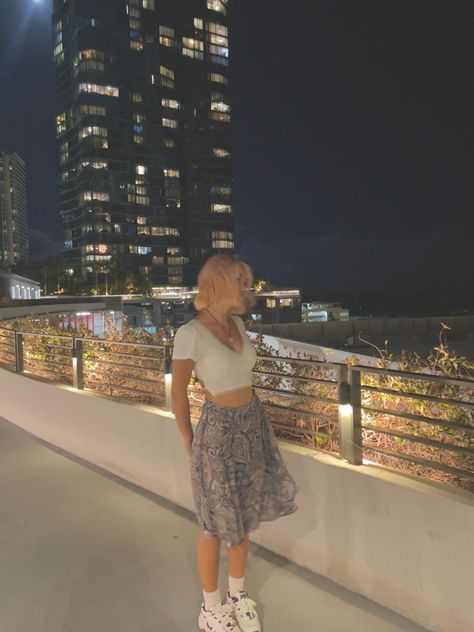 from Savers💙🩶 Night Outfits, Outfit Idea, Date Night Outfit, Ramen, Date Night, Hair Accessories, Ootd, Skirt, Outfit Inspo