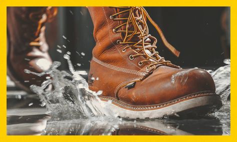 How to Waterproof Leather Work Boots | Thorogood USA Thorogood Boots, Boots Diy, Waterproof Leather Boots, Leather Work Boots, Oil Treatments, Leather Work, Waterproof Boots, Work Shoes, Work Boots