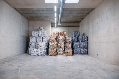 Sorting and Recycling Facility, Paris | Behance