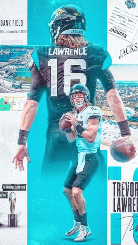 Trevor Lawrence Jaguars Wallpaper, Committed Graphic, Jacksonville Jaguars Wallpaper, Jaguars Wallpaper, Nfl Jaguars, Jaguar Wallpaper, Football Room, Nfl Wallpaper, Jacksonville Jaguars Logo