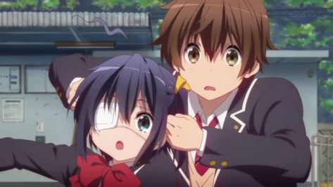 Kyoto Anime, High School Romance Anime, Love Chunibyo, Rikka And Yuuta, Rikka Takanashi, Anime Studio, Slice Of Life Anime, Adorable Anime, Amagi Brilliant Park