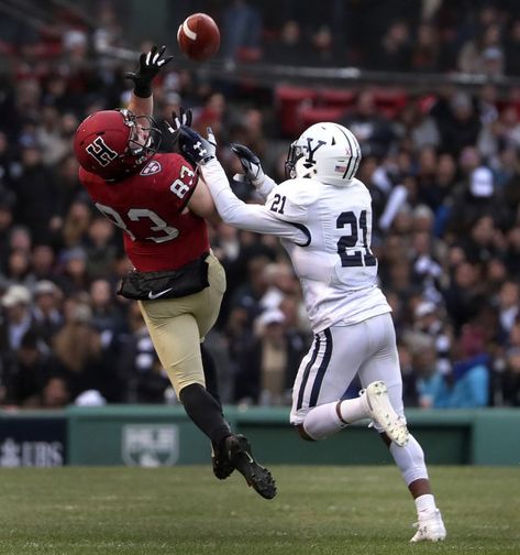 Harvard Football Aesthetic, Yale Psychology, Harvard University Library, Yale Football, Harvard Football, Harvard Yale Game, Harvard In The Fall, Buster Posey, Fenway Park