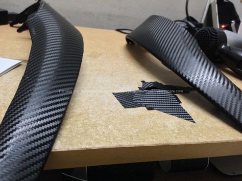 Learn how to DIY Carbon Fiber Vinyl Wrap on Toyota Vios Interior Trim using just a Hair Dryer Car Paint Repair, Carbon Fiber Wrap, Metal Fabrication Tools, Paint Repair, Car Guide, Carbon Fiber Vinyl, Toyota Vios, Car Upholstery, Diy Car