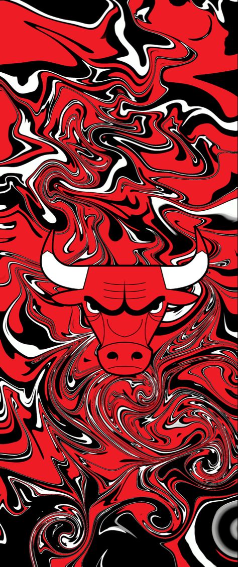 Chicago Bulls Aesthetic Wallpaper, Chicago Bulls Aesthetic, Chicago Bulls Wallpapers, Chicago Bulls Art, Benny The Bull, Nba Logos, Bulls Wallpaper, Lebron James Wallpapers, Jordan Logo Wallpaper