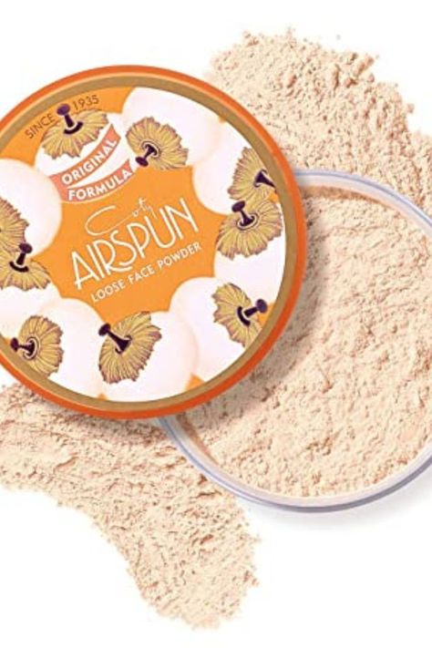 Hide lines and wrinkles: Coty Airspun face powder in translucent extra coverage is a loose face and setting powder that helps to minimize the appearance of fine lines, wrinkles, acne, scars and other blemishes, giving your facial skin a smoother, softer look Baking Powder Makeup, Coty Airspun Powder, Airspun Loose Face Powder, Coty Airspun, Powder Translucent, Facial Plastic, Beige Light, Powder Makeup, Light Peach