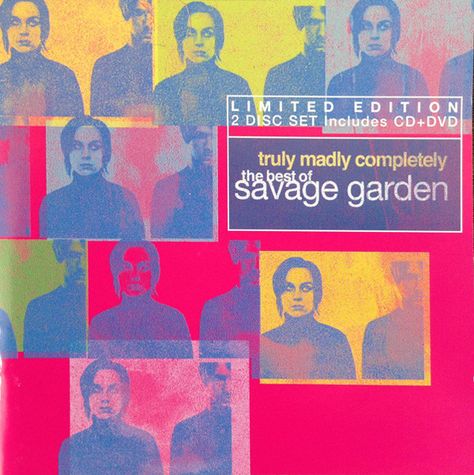 Savage Garden - Truly Madly Completely: The Best Of Savage Garden at Discogs Savage Garden, Vernal Equinox, Madly Deeply, Truly Madly Deeply, Music Playlists, Greatest Love, Music Collection, Synth Pop, Cd Album