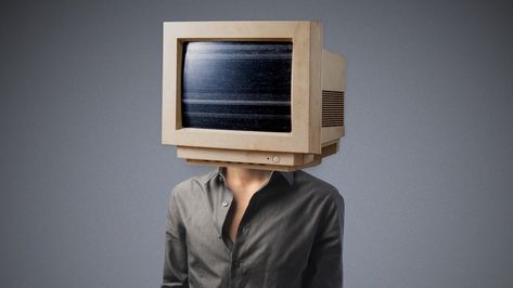 Computer Head, Head Aesthetic, Object Heads, Tv Head, Computer Equipment, Best Profile Pictures, Dreamcore Weirdcore, Old Computers, Film Inspiration