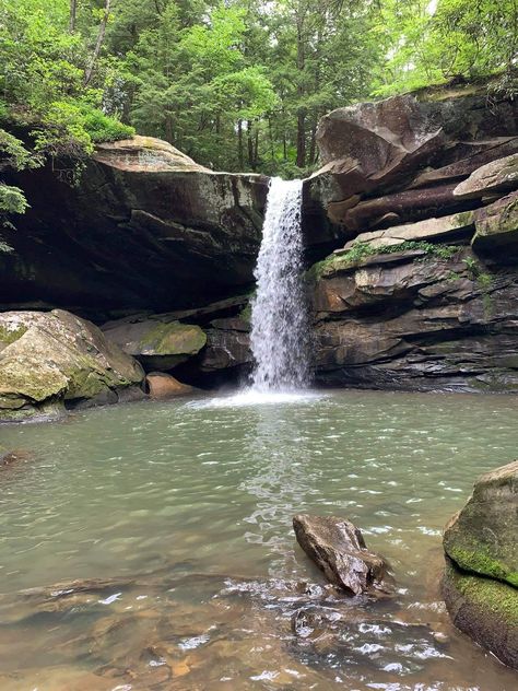 Kentucky Waterfalls, Kentucky Mountains, Kentucky Hiking, Kentucky Summer, Kentucky Vacation, Pretty Scenery, Kentucky Travel, Fairy Paintings, Red River Gorge