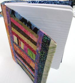 Exuberant Color : Patchwork journal cover tutorial Quilt Book Cover, Journal Covers Diy, Exuberant Color, Composition Notebook Covers, Color Tutorial, Fabric Book Covers, Bookmaking, Quilted Gifts, Fabric Journals