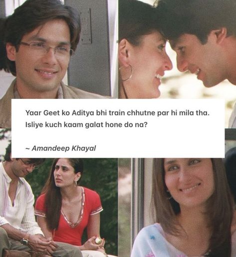 Aditya Jab We Met, Aditya Kashyap Jab We Met Aesthetic, Jab We Met Dialogues, Jab We Met Quotes, Jab We Met Aesthetic, Aditya Kashyap, Jab We Met, Caption Ig, Vintage Bollywood Aesthetic