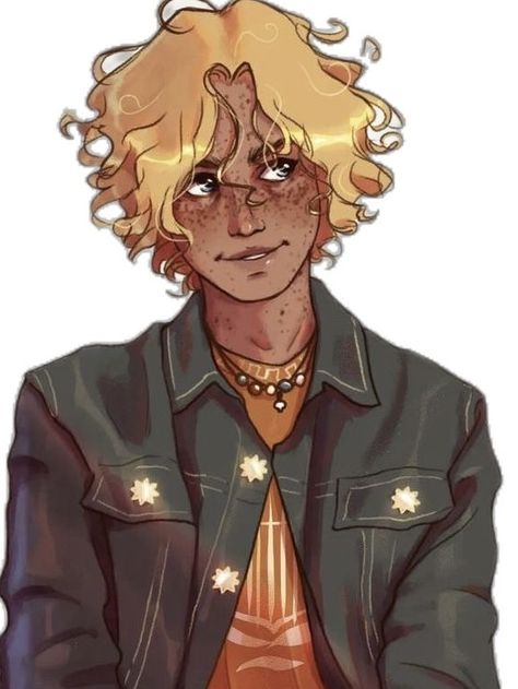 Will Solace - Percy Jackson (pjo) (fanart by aqua.en.llamas) Will Solace Fanart, Will Solace, Man Art, Percy Jackson, Blonde, Art