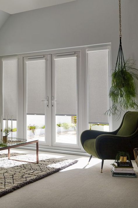 Full Length Window Blinds, Blinds For Windows Dining Room, Blinds For Patio Doors, Patio Door Window Treatments, Kitchen Patio Doors, Blinds For French Doors, Blinds For Windows Living Rooms, Patio Door Blinds, Door Shades