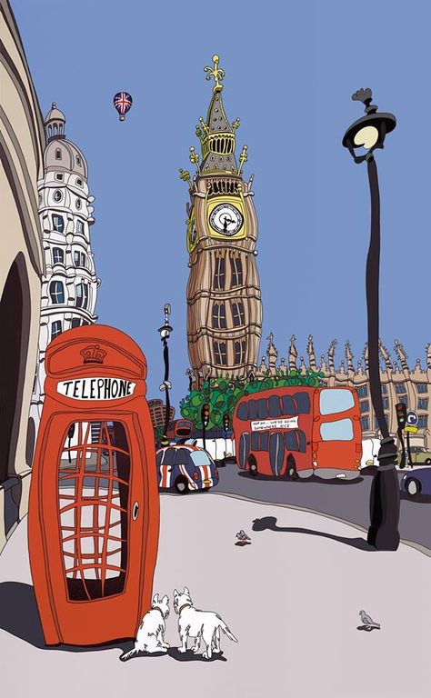 Olympics Art, Olympic Art, London Drawing, London Illustration, London Wallpaper, London Dreams, London Poster, London Baby, City Of London