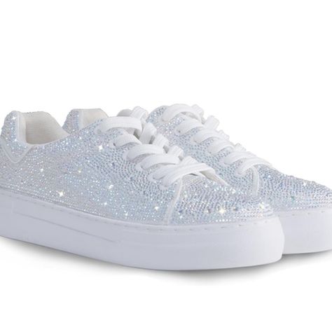 Taylor Swift Shoes, Bling Sneakers, Rhinestone Sneakers, Platform Tennis Shoes, Diamond Shoes, Platform Tennis, Shoes Bride, Glitter Fashion, Baseball Shoes