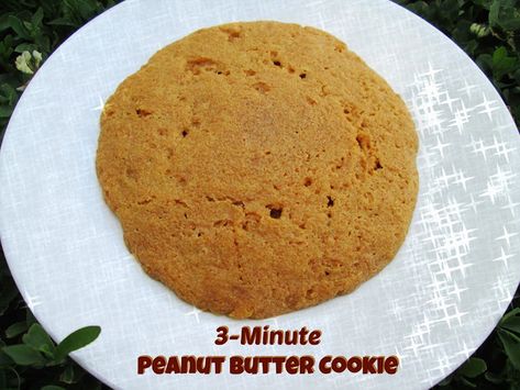 Microwave Peanut Butter Cookies | Veronica's Cornucopia Easy Chocolate Mug Cake, Easy Banana Cream Pie, Banana Cream Pie Recipe, Quick Treats, Mug Cakes, Peanut Butter Cookie, Chocolate Mug Cakes, Chocolate Mugs, Microwave Cooking