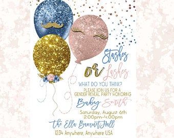 Gender Reveal Invitations Template, Gender Reveal Banner, Twin Gender Reveal, Text Message Invitations, Gender Reveal Cake Topper, Baby Shower Sash, Gender Reveal Games, Girl Gender Reveal, Gender Reveal Themes