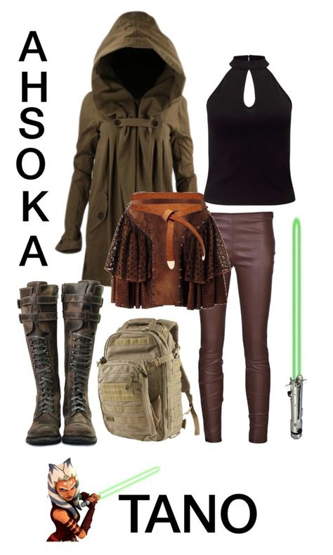 Ahsoka Tano Inspired Outfit, Ahsoka Inspired Outfits, Ahsoka Tano Disneybound, Ahsoka Makeup, Ahsoka Tano Outfit, Star Wars Inspired Outfits, Star Wars Disneybound, Disney Bound Outfits Casual, Marvel Fashion