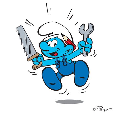 Smurfs Drawing, Simple Canvas Paintings, Cute Canvas Paintings, Best Sleeve Tattoos, Cute Canvas, Kids Tv, Vintage Pictures, Animation Film