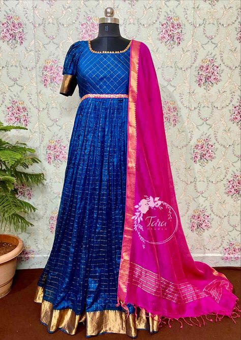 #tarastudio #taradesignerstudio #dresslikeastar #longgown #partwear #longdress #designerwear #coutureoutfit Silk Long Gown, Simple Gown, Anarkali Dress Pattern, Long Gowns, Simple Gowns, Blouse Designs Silk, Couture Outfits, Long Frocks, Saree Dress