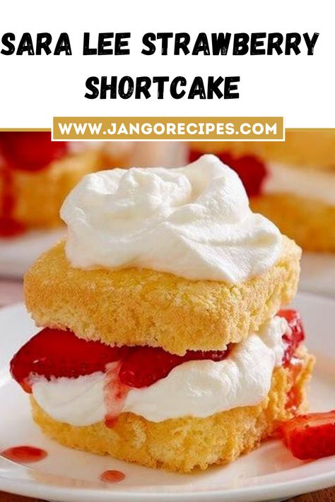 Today I am going to share with you a Sara Lee Strawberry Shortcake Recipe that is super delicious. #SaraLeeStrawberryShortcake #Recipe Shortcake Recipe Easy, Strawberry Shortcake Recipe Easy, Sara Lee Pound Cake, Pond Cake, Pecan Coffee Cake, Easy Strawberry Shortcake, Strawberry Shortcake Recipe, Sarah Lee, Strawberry Dessert Recipes