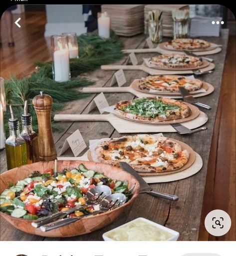 Pizza Wedding Reception, Pizza Wedding, Wedding Food Stations, Taylor Wedding, Food Stations, Pizza Party, Whimsical Wedding, Wedding Catering, Rehearsal Dinner