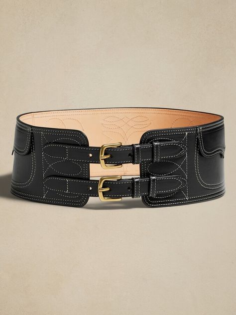 Cerro Leather Waist Belt Belt Bag Fashion, Pinterest Predicts, Western Gothic, Wide Belts For Women, Wide Belts, Pinterest Trends, Leather Waist Belt, Wide Leather Belt, Wear Necklaces