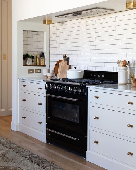 Kitchen Alcove, Grace Start, Jean Stoffer Design, Stoffer Home, Working Kitchen, English Cottage Style, Old Cottage, Transitional House, Kitchen Remodel Idea