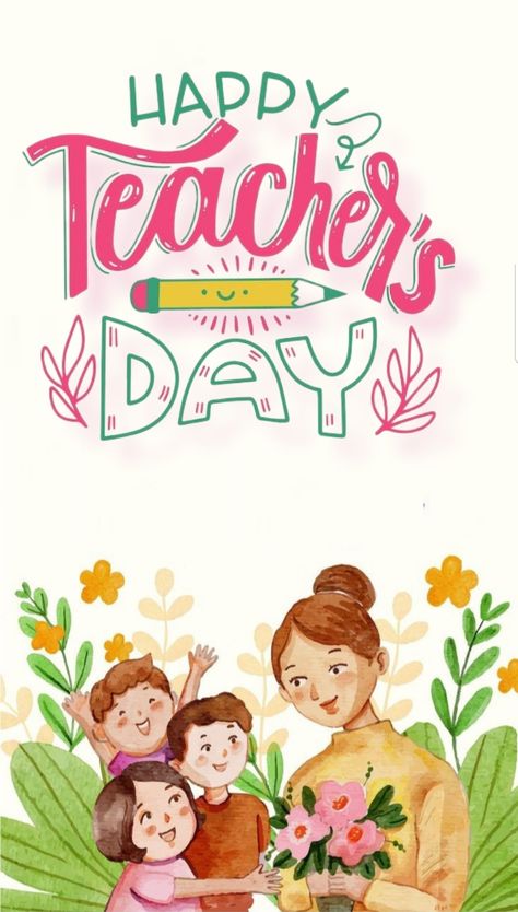 Happy Teachers Day Clipart, Teachers Day Card Template, Teachers Day Wallpaper, Teachers Day Painting, Teacher Day Drawings Ideas, Happy Teachers Day Drawing, Happy Teachers Day Quotes, Happy Teacher's Day Images, Teachers Day Card Design