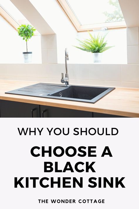 If you are redesigning your kitchen, here's why you should opt for a black kitchen sink this time around. Black Sinks In Kitchen, Black Sink Kitchen, Black Undermount Kitchen Sink, Black Stainless Steel Sink, Grey Kitchen Sink, Black Farmhouse Sink, Black Granite Sink, Blanco Kitchen Sinks, Black Stainless Steel Kitchen