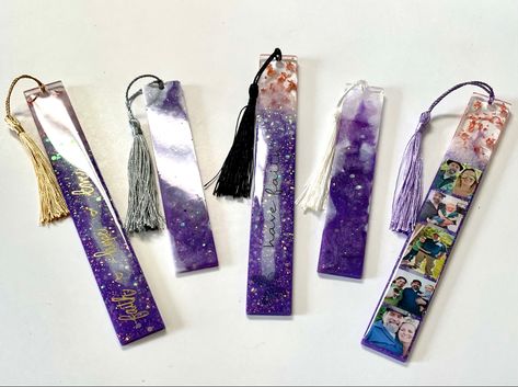 Custom resin purple book marks #purple #bookmarks #picturebookmark #havefaithbookmark #faithhopelovebookmark Resin Book Marks, Resin Book, Purple Books, Book Marks, Faith Hope Love, Personalized Items, Purple, Quick Saves