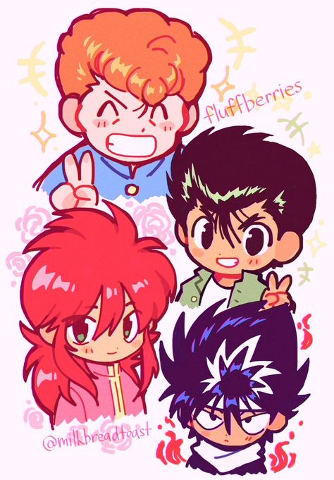 Ghost Hunter Character Design, Yu Yu Hakusho Wallpapers, Yu Yu Hakusho Fanart, Wall Gym, Romantic Killer, Ghost Files, Yu Yu Hakusho Anime, Yu Yu Hakusho, Kawaii Chibi