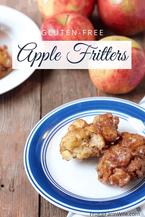 Apple Recipes Gluten Free, Gluten Free Apple Recipes, Baked Apple Fritters, Gluten Free Apple, Gf Breakfast, Recipes Gluten Free, Farm Wife, Best Gluten Free Recipes, Apple Fritters