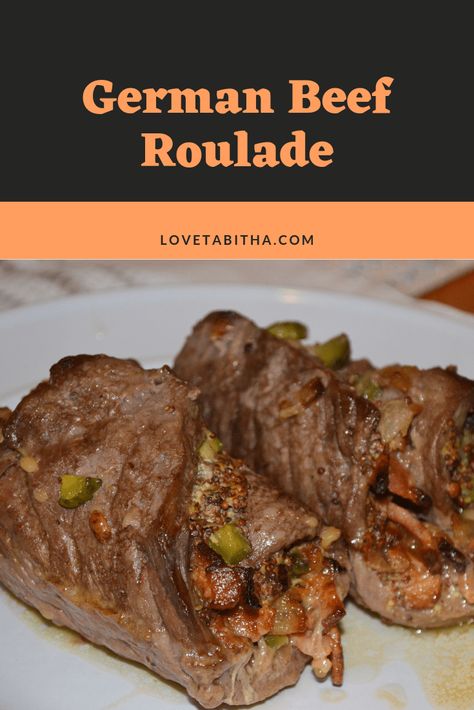 Beef Roulade, Beef Rouladen, Heathly Recipes, Trying New Foods, Bacon Crisps, Red Meat Recipes, Recipes From Around The World, Lamb Recipes, German Food