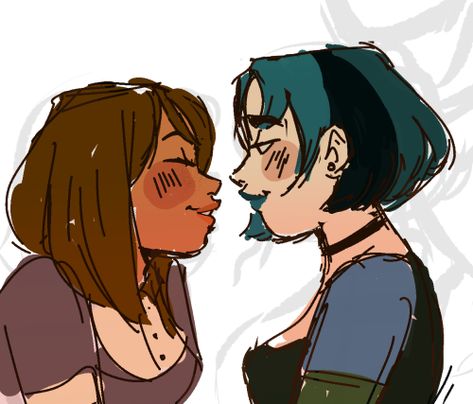 Total Drama Gwent Fanart, Gwen And Courtney Fan Art, Gwortney Total Drama Fanart, Gwen And Courtney Total Drama Fanart, Blaineley Total Drama Fanart, Gwortney Fanart, Gwen X Courtney Fanart, Gwourtney Fanart, Gwen Total Drama Fanart