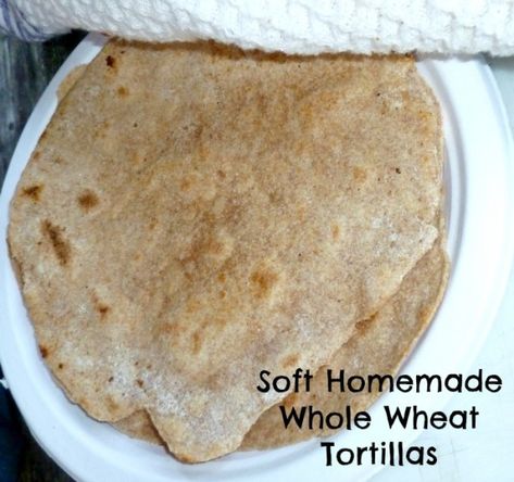 Wheat Flour Tortillas, Wheat Tortillas, Homemade Flour Tortillas, Scratch Recipes, Homemade Breads, Grain Mill, Whole Wheat Tortillas, Wheat Berries, Tortilla Recipe