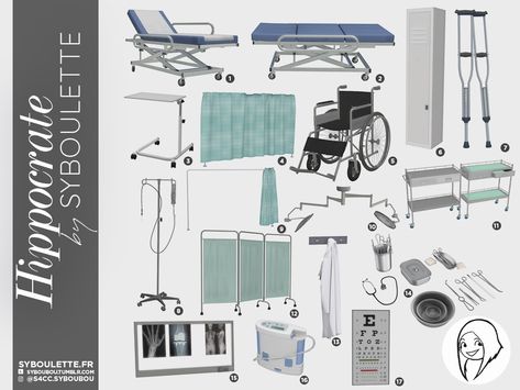 Sims 4 Cc Crutches, Nursing Home Sims 4, Sims 4 Mental Hospital Cc, Sims 4 Cc Hospital Clutter, Sims 4 Cc Medical Accessories, Sims 4 Cc Hospital Clothes, Sims 4 Functional Hospital Cc, Sims 4 Asylum Cc, Sims 4 Cc School Furniture